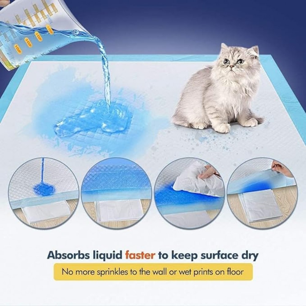 Pet Training Pads Super Absorbent Puppy Pads Anti Slip Toilet Pee Mat